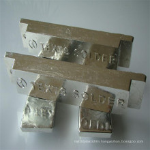 China Best Price Sn99.99% Sn99.95% Sn99.90% Tin Ingot